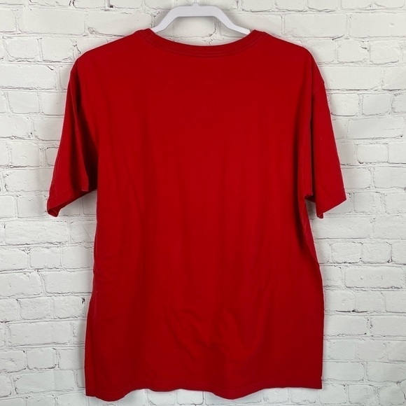 Disney Store /Mickey Mouse Men's TShirt Size Large Red Angry Mickey - Picture 3 of 5